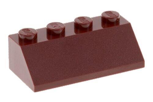 Lego Slope 2x4 45 - Vermelho Escuro - PN 3037 / CN 4541380 / 4248802