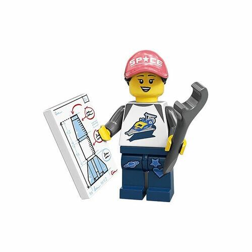 Lego Minifigura Srie 20 - Space Fan - 71027-6