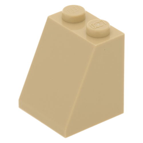Lego Slope 65 2x2x2 - Bege - PN 3678 / CN 367805 / 4234528 / 6172807 / 6391522