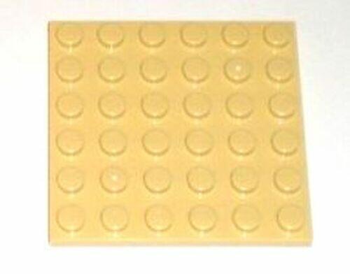 Lego Plate 6x6 - Bege - PN 3958 / CN 4125217