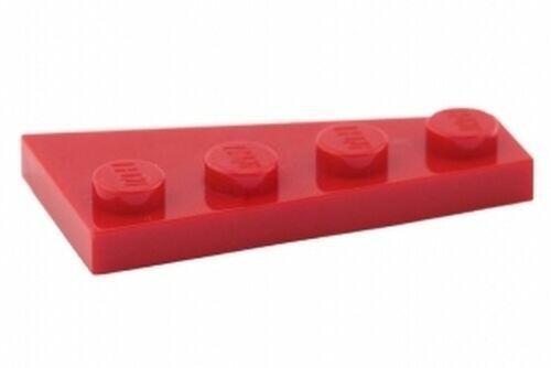 Lego Plate Asa / Wing 2x4 Esquerdo - Vermelho - PN 41770 / 63333 / CN 4161329