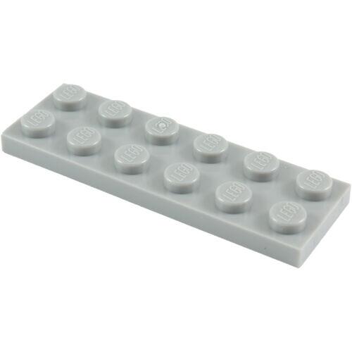Lego Plate 2x6 - Cinza Claro - PN 3795 / CN 4211452 / 3795194