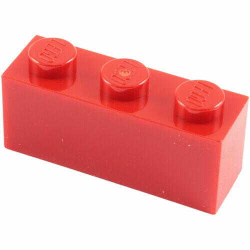 Lego Brick 1x3 - Vermelho - PN 3622 / CN 362221