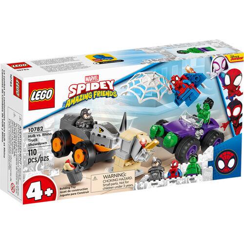 Lego Marvel - Confronto Hulk contra Rinoceronte - 10782