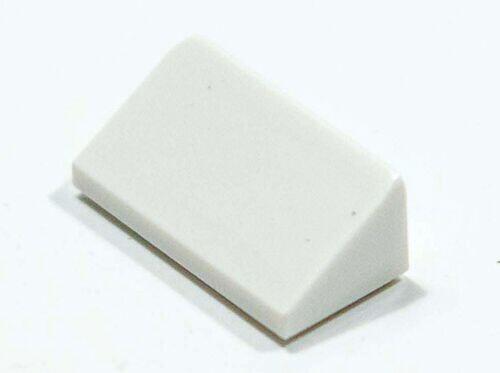 Lego Tile slope 1x2x0.66 30 - Branco - PN 85984 / CN 4547489