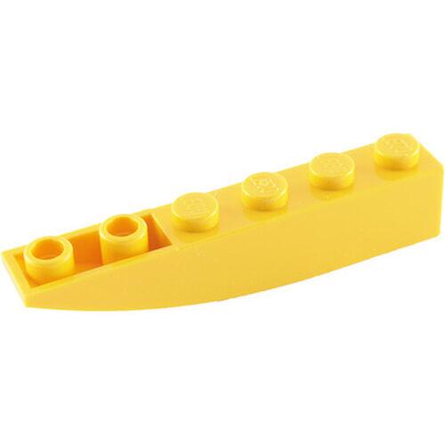 Lego Slope 6x1 Invertido - Amarelo - PN 41763 / 42023 / CN 4160408 / 6175158