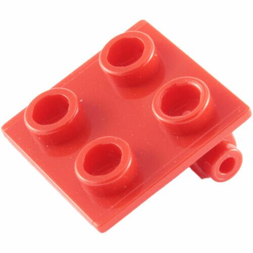 Lego Topo de dobradia 2x2 - Vermelho - PN 6134 / CN 613421