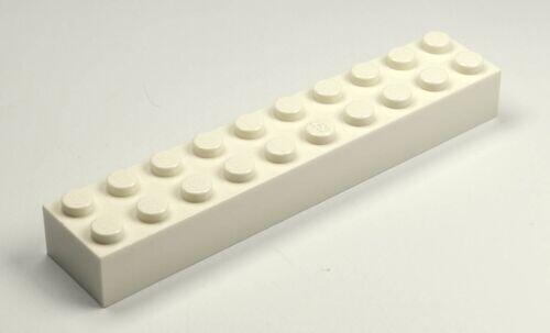 Lego Brick tijolo 2x10 - Branco - PN 3006 / 92538 / CN 300601 / 4617855