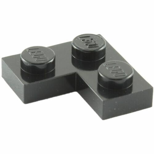 Lego Plate 2x2 em L de canto ( corner ) - Preto - PN 2420 / CN 242026