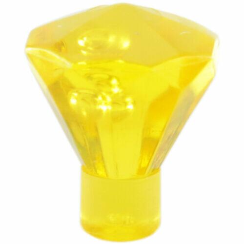 Lego Diamante - Amarelo Transparente - PN 28556 / 30153 CN 4128576 / 6247795