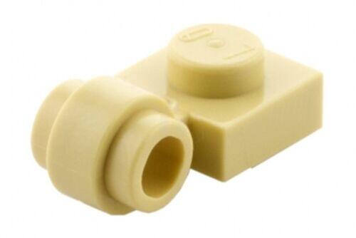 Lego Plate 1x1 com clip lateral - Bege - PN 4081 / CN 408105 / 4632573 / 4173465