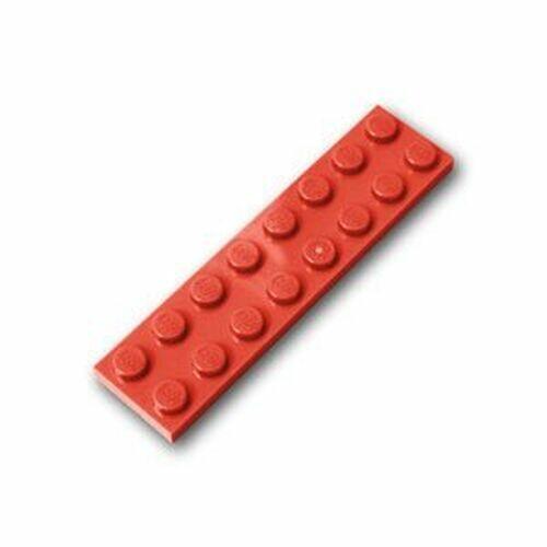 Lego Plate 2x8 - Vermelho - PN 3034 / CN 303421