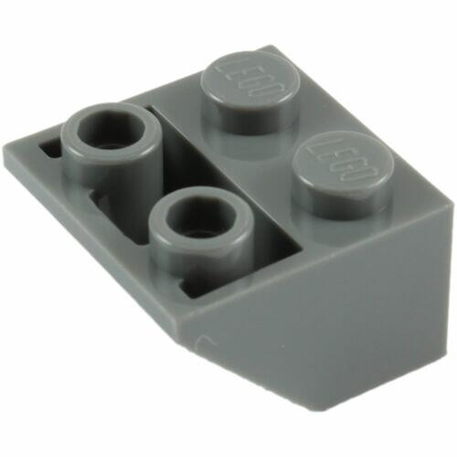 Lego Slope invertido 45 2x2 - Cinza Escuro - PN 3660 / CN 4211000