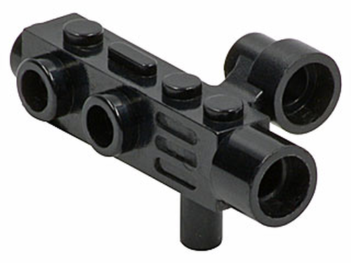 Lego Camera C/ Visor / Arma Espacial - Preto - PN 4360 / CN 436026