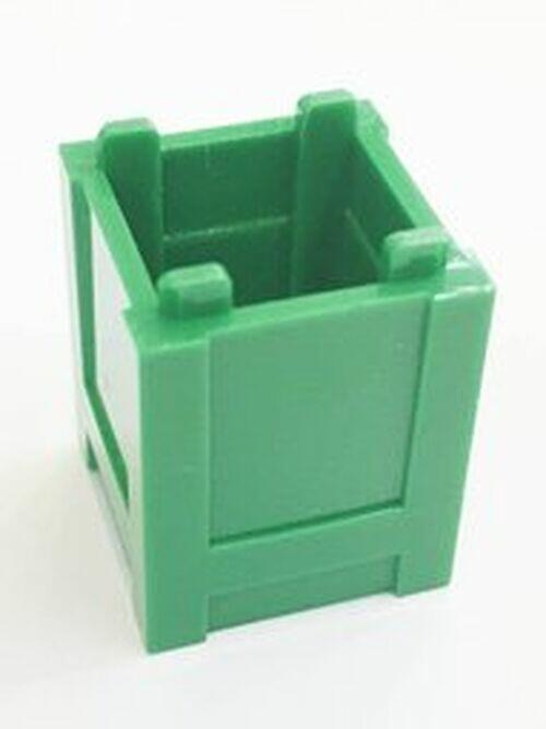 Lego Container 2x2x2 Quadrado - Verde - PN 61780 / CN 4548102