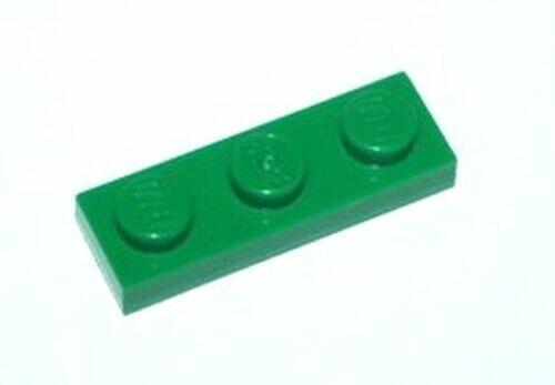 Lego Plate 1x3 - Verde - PN 3623 / CN 362328 / 4107758