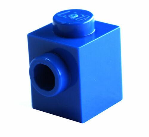 Lego Brick 1x1 c/ stud em 1 lado - Azul - PN 87087 / CN 4583862