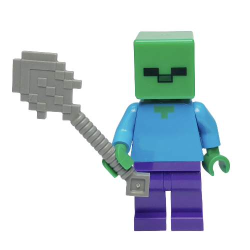 Lego Minecraft - Minifigura Zombie - 21161MC