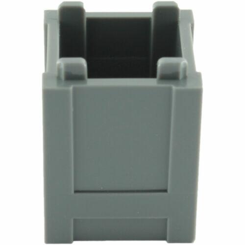 Lego Container 2x2x2 Quadrado - Cinza Escuro - PN 61780 / CN 4520307