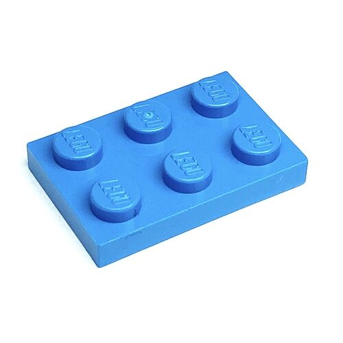 Comprar Lego Plate 2x3 - Dark Azure - PN 3021 / CN 6089837