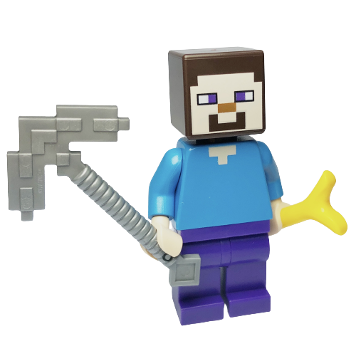 Lego Minecraft - Minifigura Steve - 21169MA