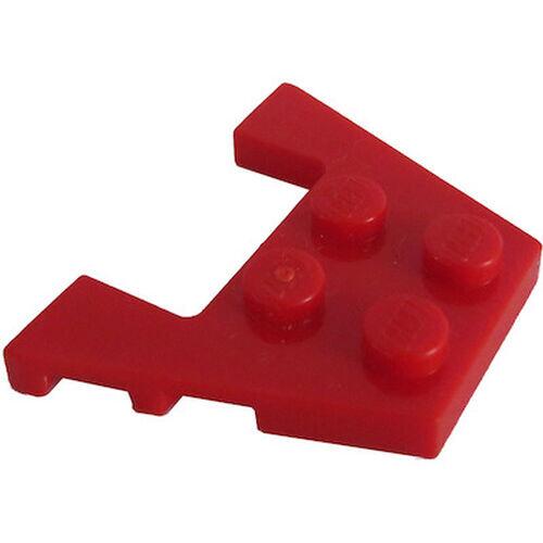 Lego Plate wedge 3x4 - Vermelho - PN 4859 / 28842 / 48183 / CN 4238305 / 4649048 /6170523