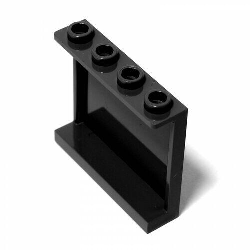 Lego Painel 1x4x3 - Preto - PN 60581 / CN 4558209