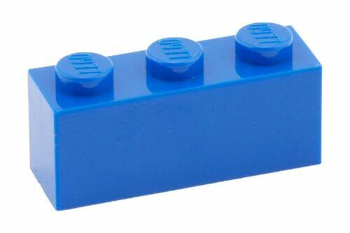 Lego Brick 1x3 - Azul - PN 3622 / CN 362223