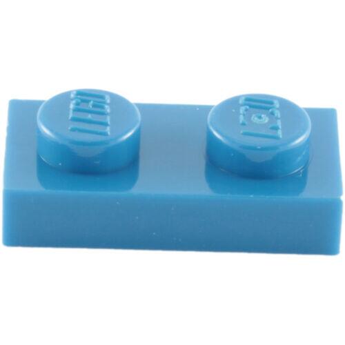 Lego Plate 1x2 - Azul - PN 3023 / CN 302323