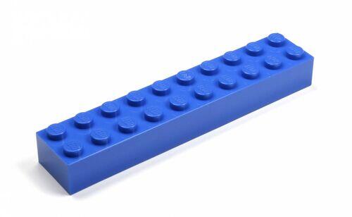 Lego Brick tijolo 2x10 - Azul - PN 3006 / 92538 / CN 300623, 4615600