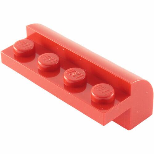 Lego Tijolo / Brick 2 x 4 x 1.33 c/ Topo Curvado - Vermelho - PN 6081 / CN 608121 / 4116617