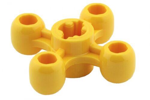 Lego Technic - Engrenagem Roda X - Amarelo - Pn 32072 / CN 4203493