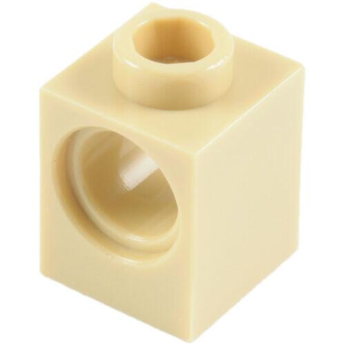 Lego Technic - Brick 1x1 c/ 1 furo - Bege - PN 6541 / CN 654105 / 4179771