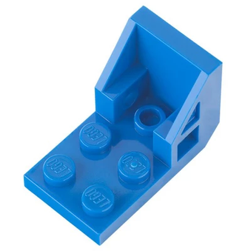 Lego Bracket 2 x 3 - 2 x 2  - Azul - PN 4598 / CN 459823 / 4657998
