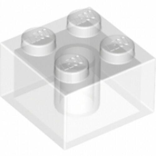 Lego Brick tijolo 2x2 - Transparente - PN 3003 / CN 4130389 / 6195264 / 6239418