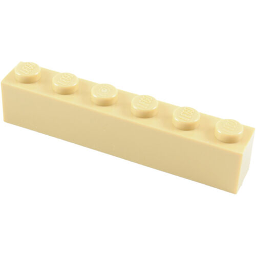 Lego Brick 1x6 - Bege - PN 3009 / CN 300905 / 4112982