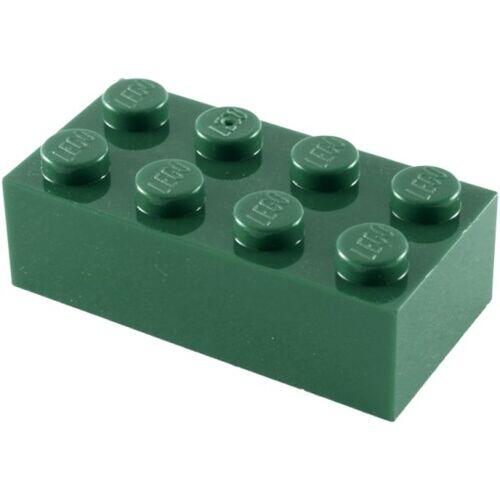 Lego Brick tijolo 2x4 - Verde Escuro - PN 3001 / CN 4260493