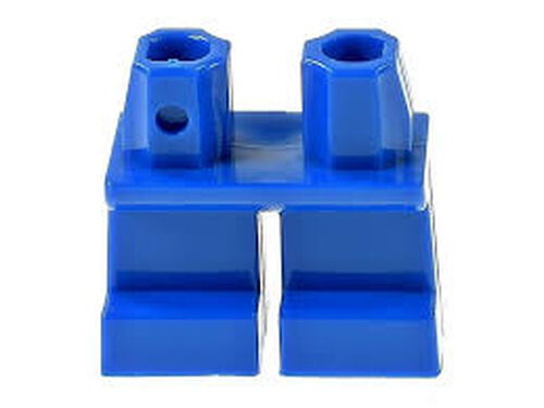 Lego Pernas Curtas  p/ Minifigura - Azul - PN 41879 / CN 4293294 / 4543857 / 4588232