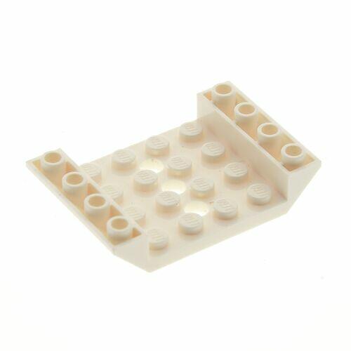 Lego Slope 45 6x4 c/ 3 furos - Branco - PN 30283 / 60219 / CN 4613786