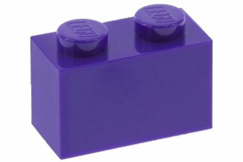 Lego Brick tijolo 1x2 - Roxo Escuro - PN 3004 / CN 4224854 / 4589603 / 4640739 / 6104154
