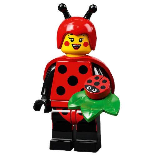 Lego Minifigura Srie 21 - Ladybird Girl / Menina Joaninha - 71029-4