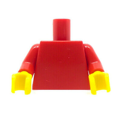 Lego Corpo / Torso Minifigura - Vermelho -  PN 76382 / 88585 / CN 4582740 / 4275872