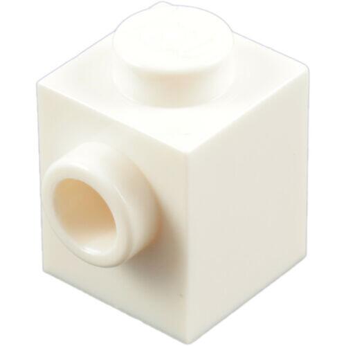 Lego Brick 1x1 c/ stud em 1 lado - Branco - PN 87087 / CN 4558952