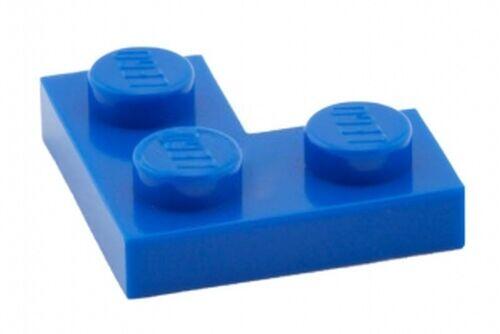 Lego Plate 2x2 em L de canto ( corner ) - Azul - PN 2420 / CN 242073 / 242023