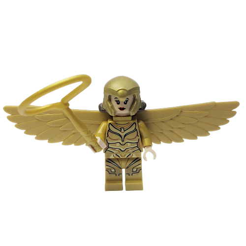 Lego DC Comics Minifigura Mulher Maravilha Armadura Asteria - 76157A