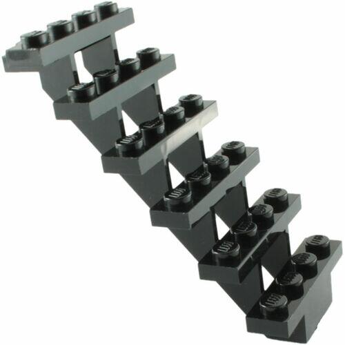 Lego Escada 7x4x6 aberta - Preto - PN 30134 / CN 4279270 / 4105288