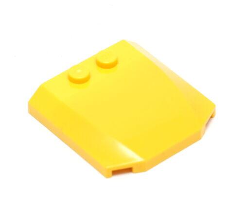 Lego Plate 4x4x2/3 Cap ou Teto pequeno - Amarelo - PN 45677 / CN 4193073