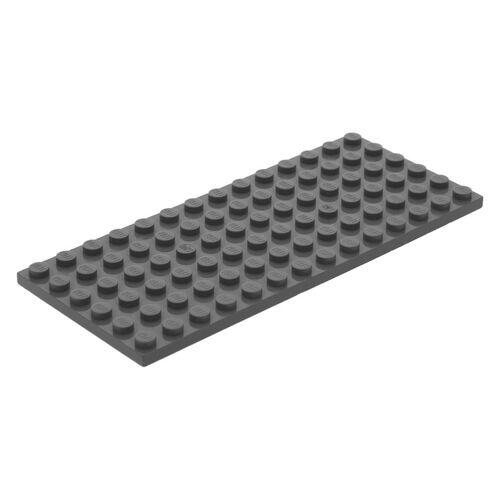 Lego Plate 6x14 - Cinza Escuro - PN 3456 / CN 4143688