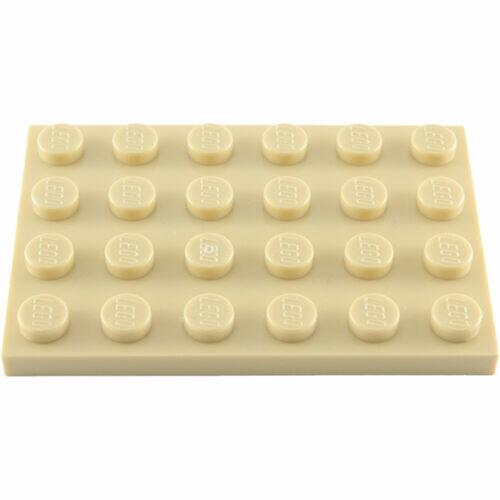 Lego Plate 4x6 - Bege - PN 3032 / CN 4114001