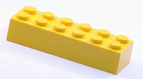 Lego Brick tijolo 2x6 - Amarelo - PN 2456 / 44237 / CN 245624 / 4181143